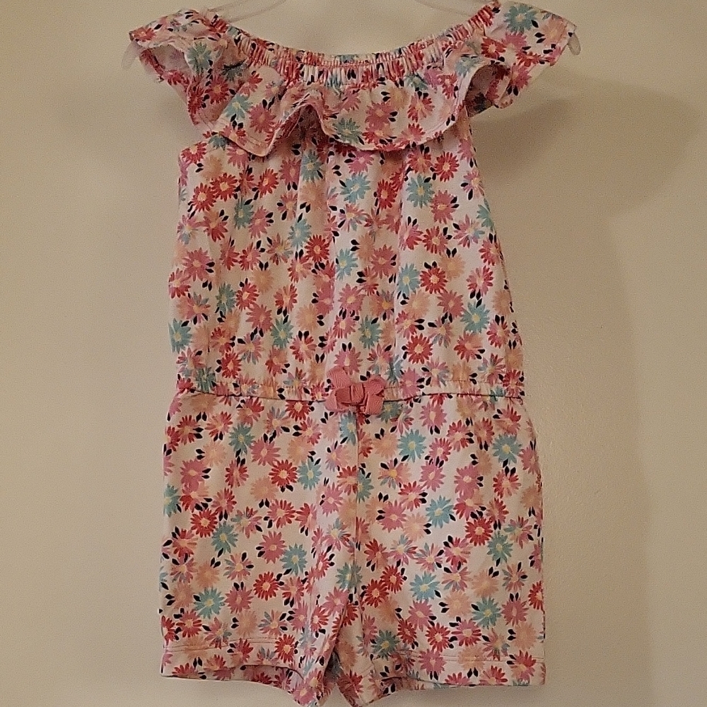 Healthtex Colorful Floral Romper Sz 2T